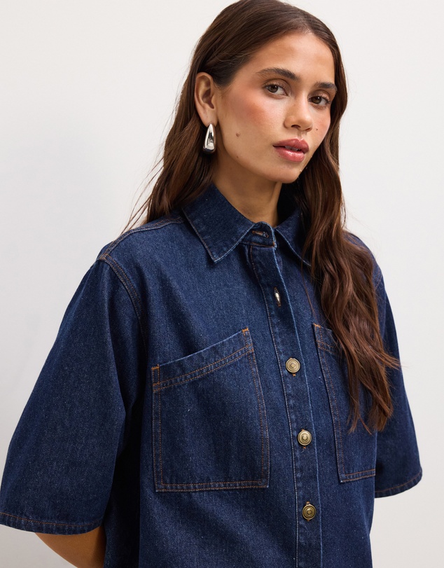 The Fated - Asha Soft Denim Shirt