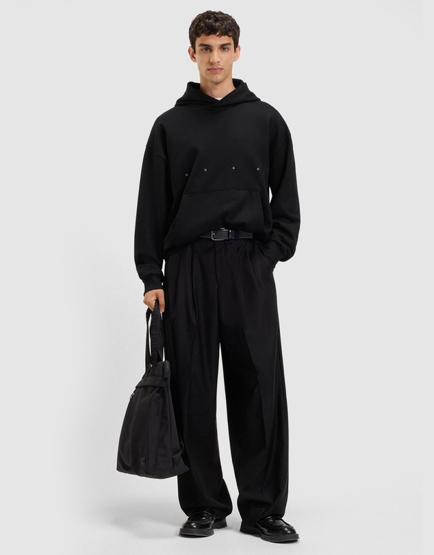 HUGO - HUGO X APOH Oversized-Fit Hoodie in Cotton Terry With Ballerina Artwork
