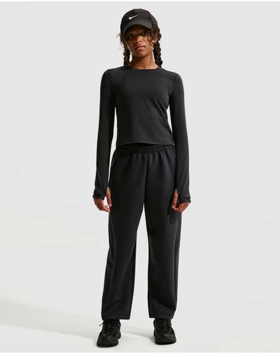 Nike - MAVN Dri-FIT Ribbed Long-Sleeve Top - Teens