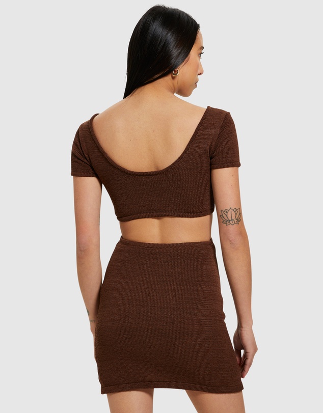 Subtitled - Finley Cut Out Knit Dress
