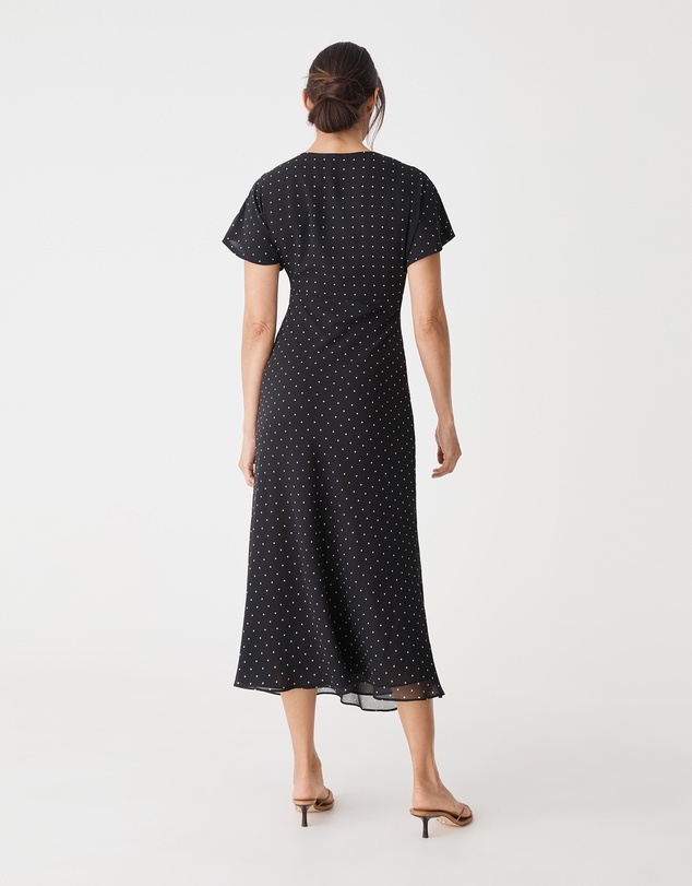 Forcast - Elise V-Neck Bias Dress