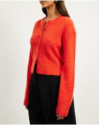 Minima Esenciales - Harriette Alpaca Wool Blend Cardigan