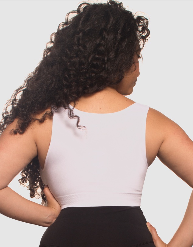 B Free Intimate Apparel - High Back Pull On Crop Top (C-D-DD-E-F-G-H) Cup