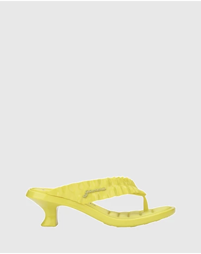 Melissa - MELISSA THONG KITTEN HEEL + GANNI