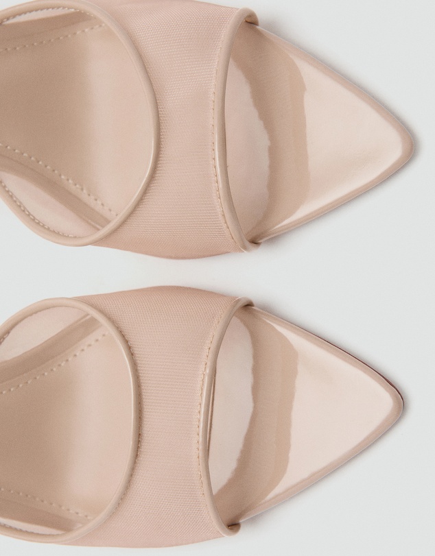 M.N.G - Pointed Heel Sandals