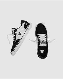 Fallen Footwear - Fallen Footwear Impact Foam The Goat Suede Men Shoes White/Black