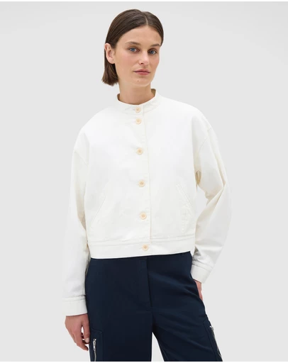 Oroton - Curved Sleeve Jacket