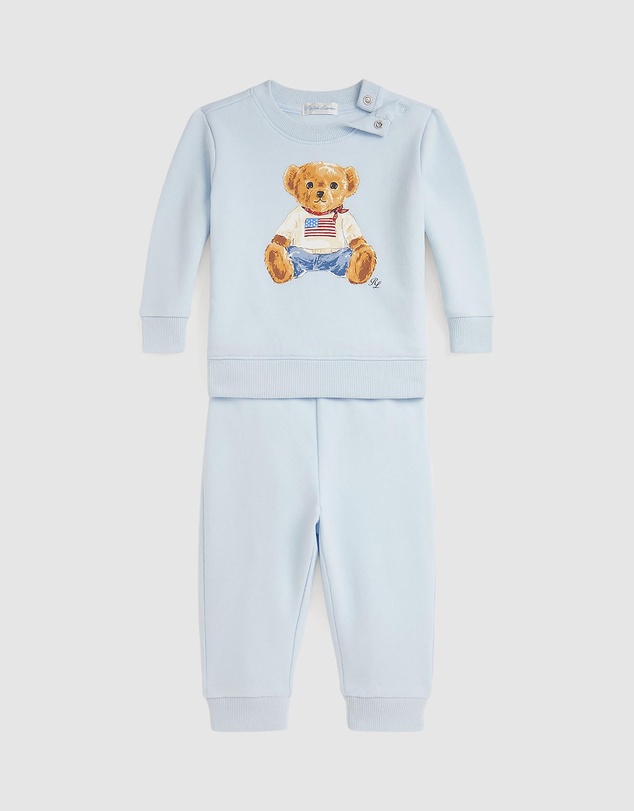 Polo Ralph Lauren - Polo Bear Fleece Sweatshirt & Pants - Babies