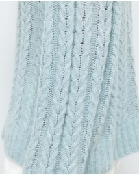 Revibe - Repaired AERE Zahra Cable Knit Jumper - AU 6