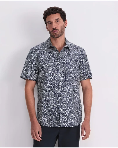 Sportscraft - Shoal Short Sleeve Liberty Print Shirt