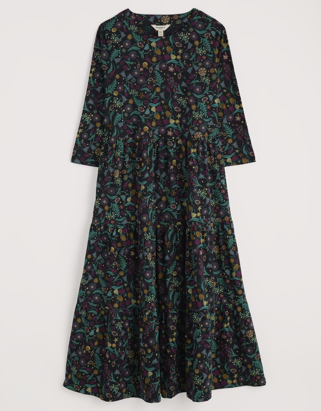 Seasalt - Seasalt Cornwall Black Line Strokes Dress