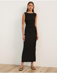 Atmos&Here - Alba Textured Boat Neck Top
