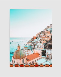 Olive et Oriel - Vista Di Positano Art Print