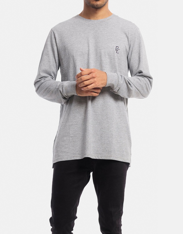 Counter Culture - Cypher Embroidery Long Sleeve Tee