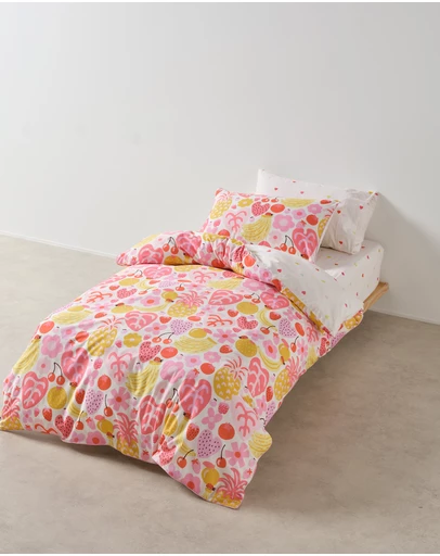 Linen House Kids - Tutti Frutti Quilt Cover Set