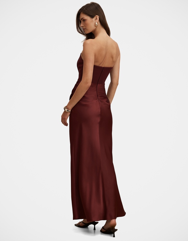 Forever New - Isra Drape Strapless Maxi Dress