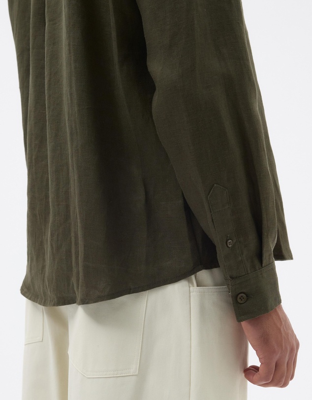 AERE - Euro Resort Linen LS Shirt