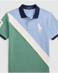 Polo Ralph Lauren - Big Pony Cotton Mesh Polo Shirt - ICONIC EXCLUSIVE - Teens