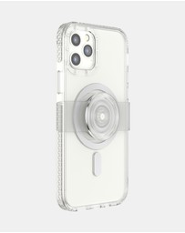 PopSockets - POPCASE MagSafe iPhone 12/12 Pro Protective Phone Case & Phone Grip Holder