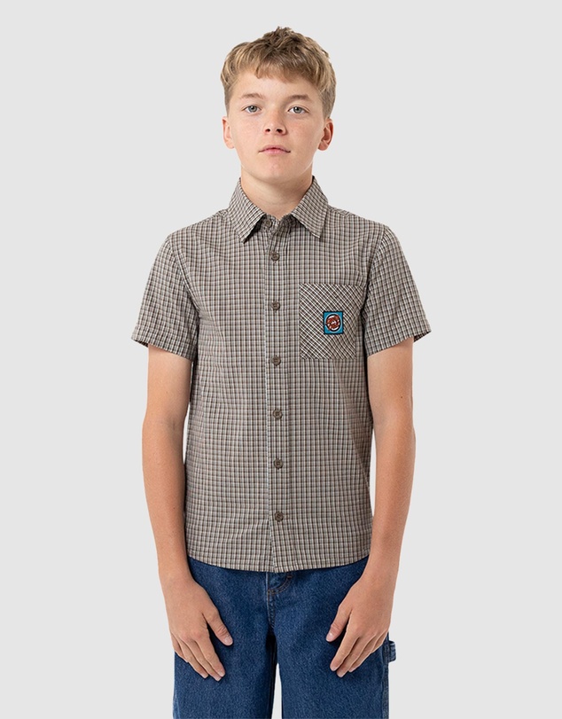 Santa Cruz - Roskopp Target Dot Patch Shirt - Teens