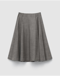 & Other Stories - Pleated Wool Midi Skirt