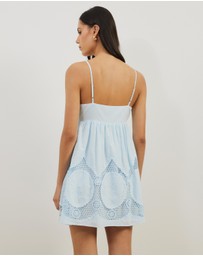Atmos&Here - Cora Embroidered Mini Dress