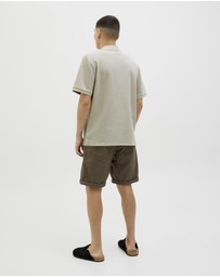 Jack & Jones - Austin Zip SS Polo