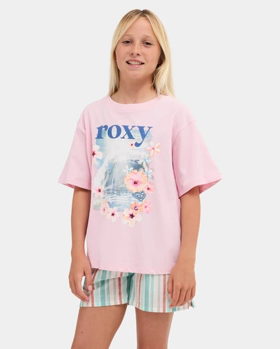Roxy - Girls 8 to 16 Summer Swell T-Shirt