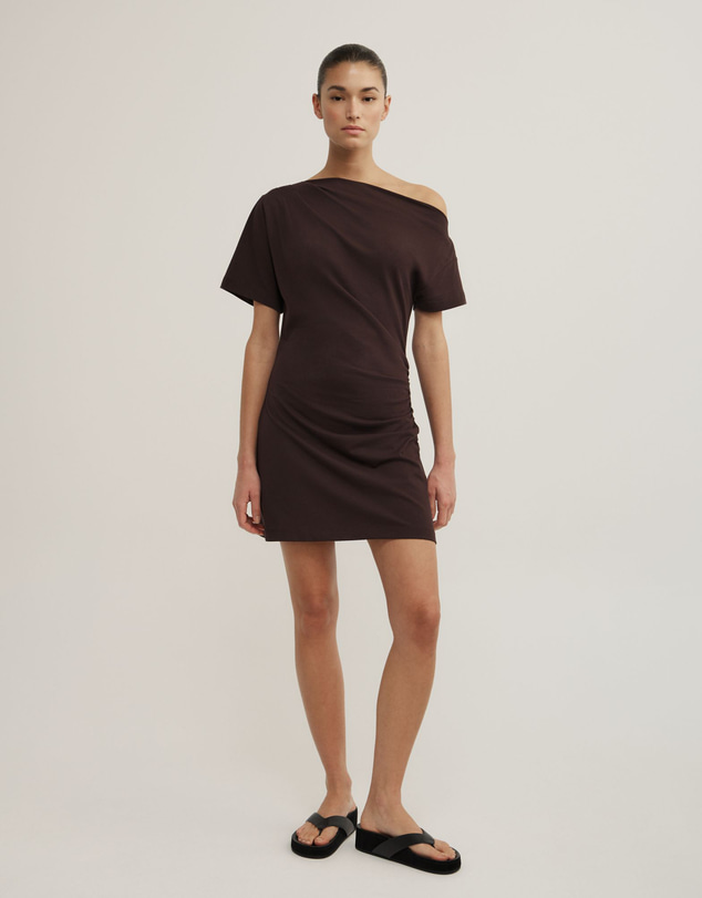 Witchery - Asymmetric T-shirt Mini Dress