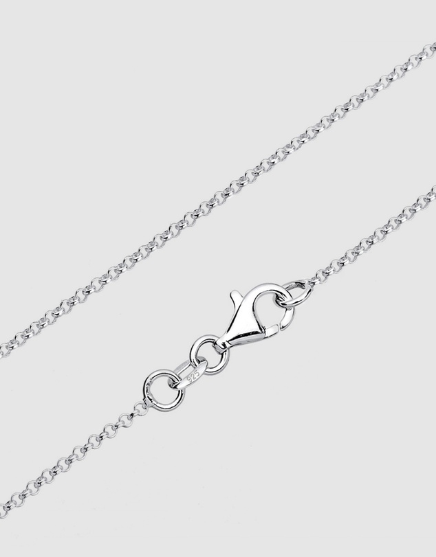 Elli Jewelry - Necklace Angel Garnet 925 Sterling Silver