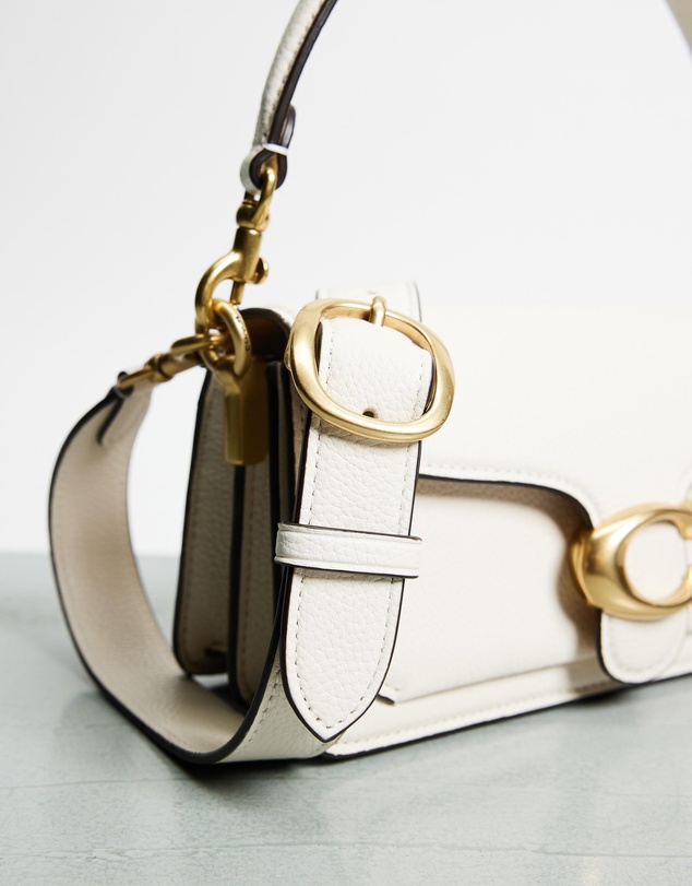 Coach - Polished Pebble Leather Tabby Shoulder Bag