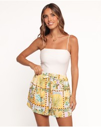 Petal & Pup - Cancun Shorts - Tropical Sun