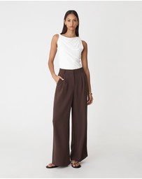 Forcast - Rumy Wide Leg Tailored Pants