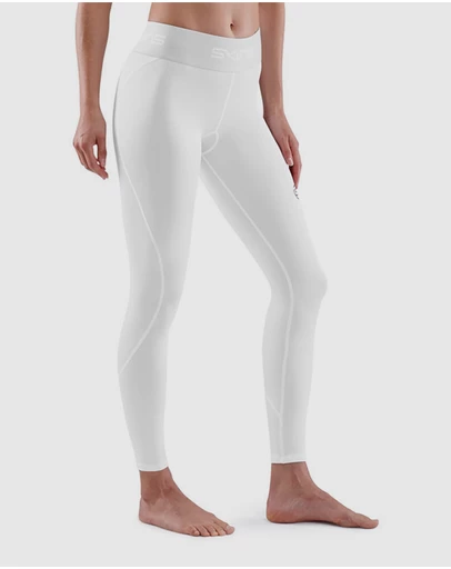 SKINS - SKINS Compression Women's Series-1 Activewear 7/8 Long Tight White