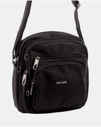 Pierre Cardin - Pierre Cardin Nylon Anti-Theft Cross Body Bag