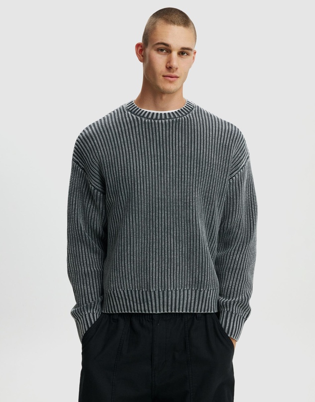 Cotton On - Box Fit Crew Knit