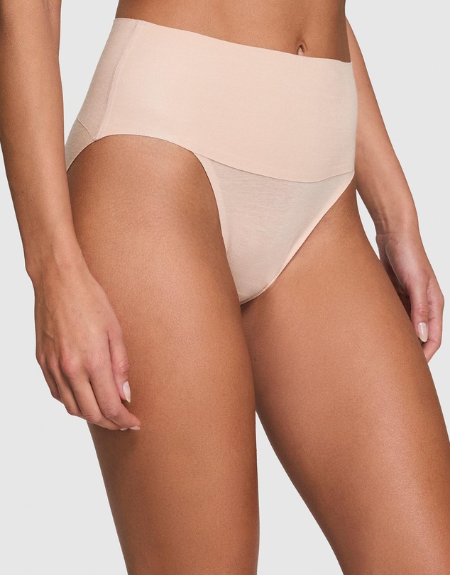 Spanx - Spanxsupersmooth Undietectable-Cotton Natural Waist Hi-Leg BR