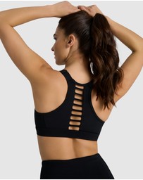 Rockwear - Velocity Zip Medium Impact Sports Bra