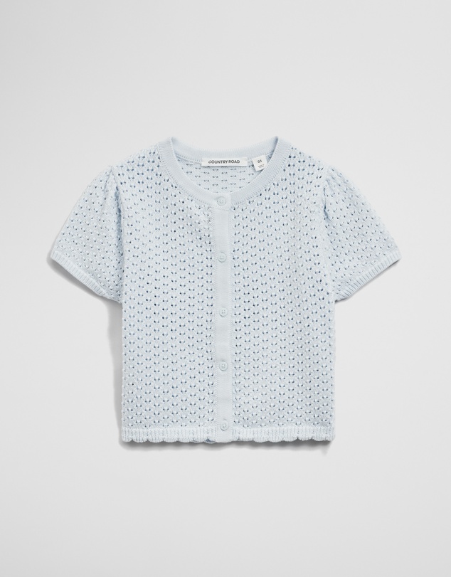 Country Road - Short Sleeve Detail Knit T-shirt