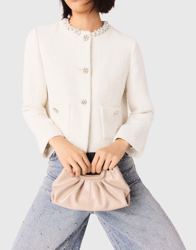 Maje - Mini Clutch Naplack Small Leather Goods