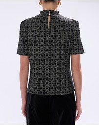 Marcs - Cece Houndstooth Top