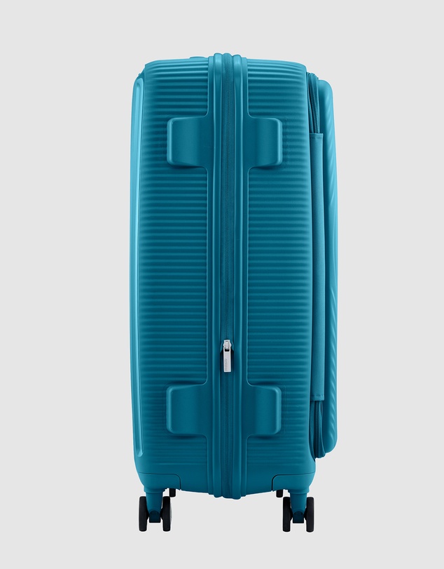 American Tourister - Curio Book Opening Check-In Large 75cm Suitcase Expandable