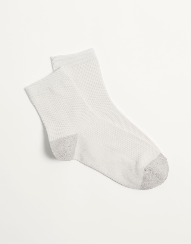 Trenery - Metallic Rib 3/4 Crew Sock