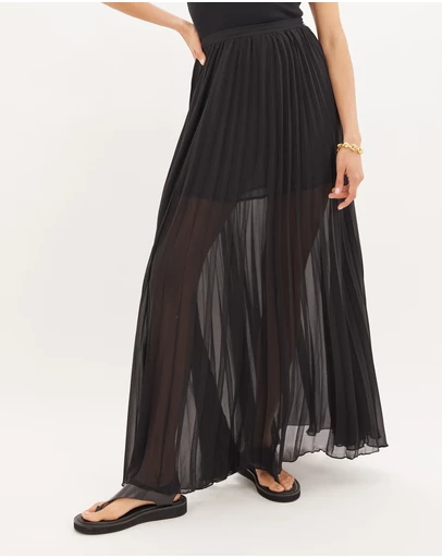 Amelius - Leonore Pleated Maxi Skirt