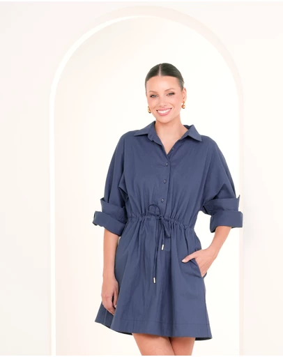 Pilgrim - Kristy Mini Shirt Dress