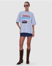 Thrills - Full Throttle Oversized Tee