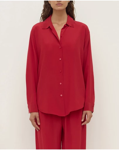 Assembly Label - Betty Silk Long Sleeve Shirt