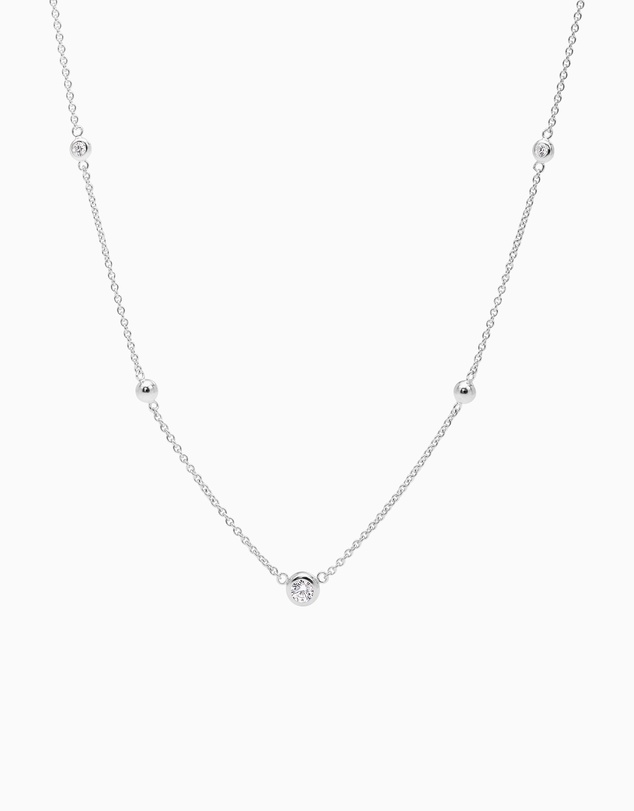 Fossil - Glitz By The Yard Silver Tone Jewellery Set