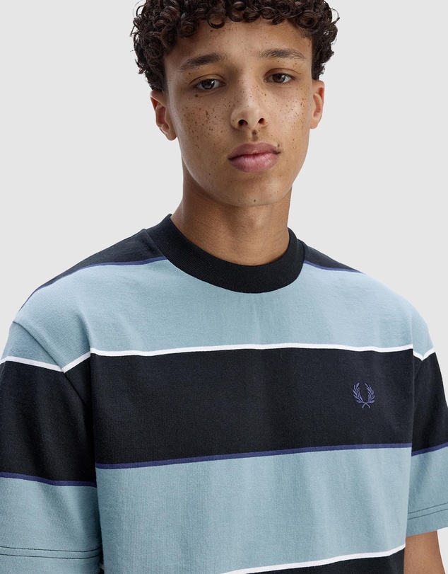 Fred Perry - Striped Relaxed T-Shirt