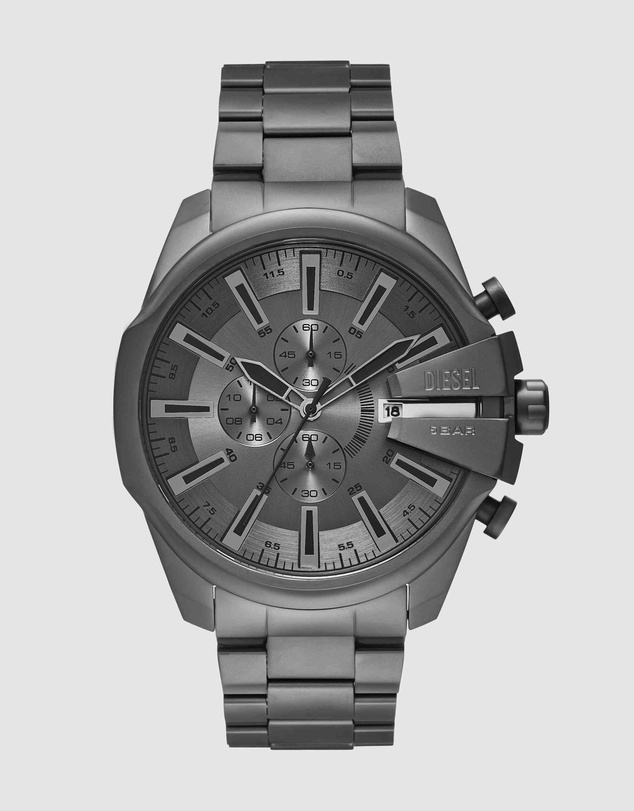 Diesel - Mega Chief Slim Gray Chronograph Watch